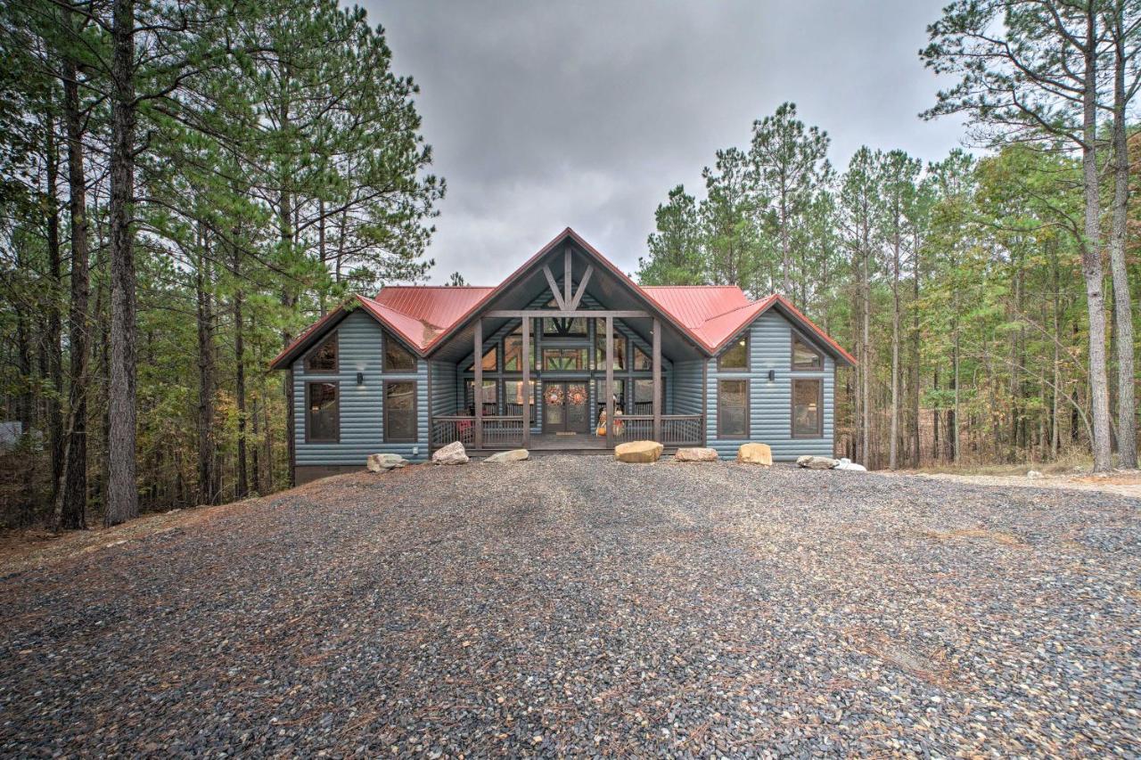 Broken Bow Cabin Deck With Hot Tub And Pool Table! المظهر الخارجي الصورة