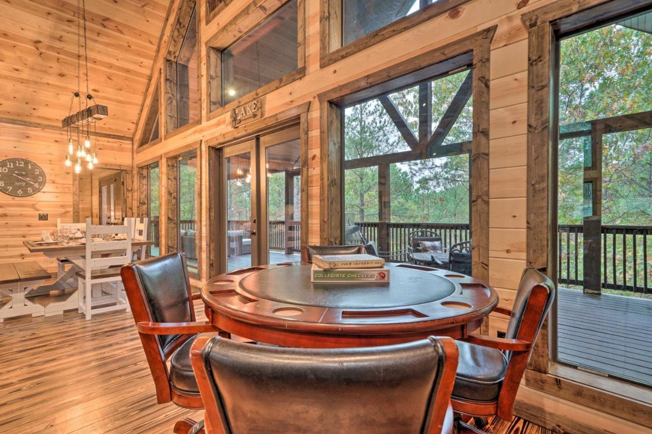 Broken Bow Cabin Deck With Hot Tub And Pool Table! المظهر الخارجي الصورة