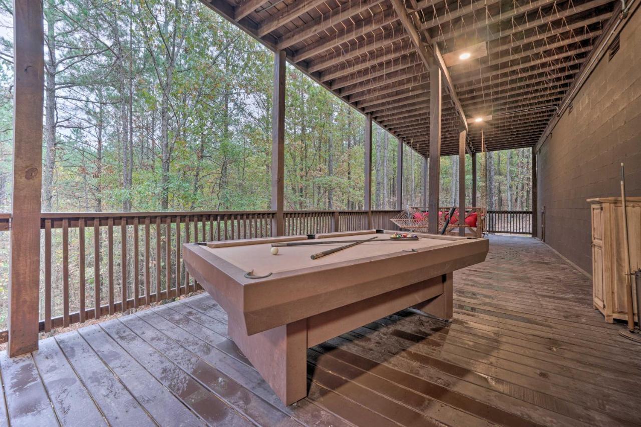 Broken Bow Cabin Deck With Hot Tub And Pool Table! المظهر الخارجي الصورة