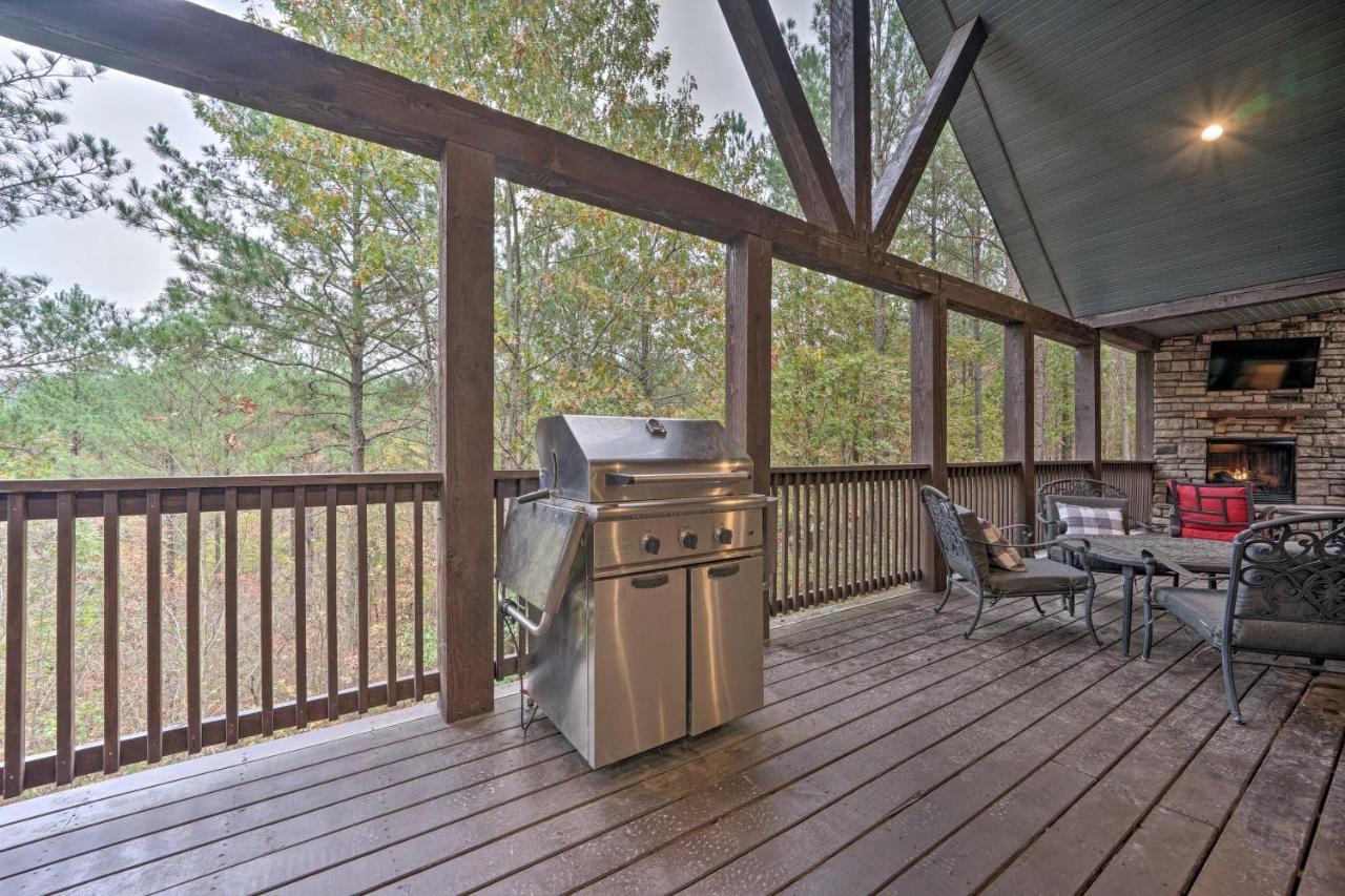 Broken Bow Cabin Deck With Hot Tub And Pool Table! المظهر الخارجي الصورة