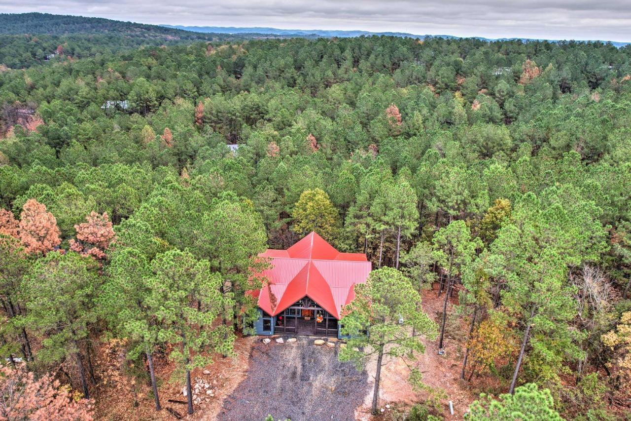 Broken Bow Cabin Deck With Hot Tub And Pool Table! المظهر الخارجي الصورة